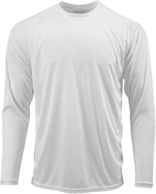 Dri-Equip Long Sleeve Moisture Wicking Athletic Shirts